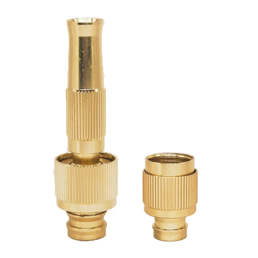 

Sprayer Hose Nozzle Quick Connector Garden Tools Spray Nozzle Aluminum Alloy Direct Injection G1/2 High Pressure