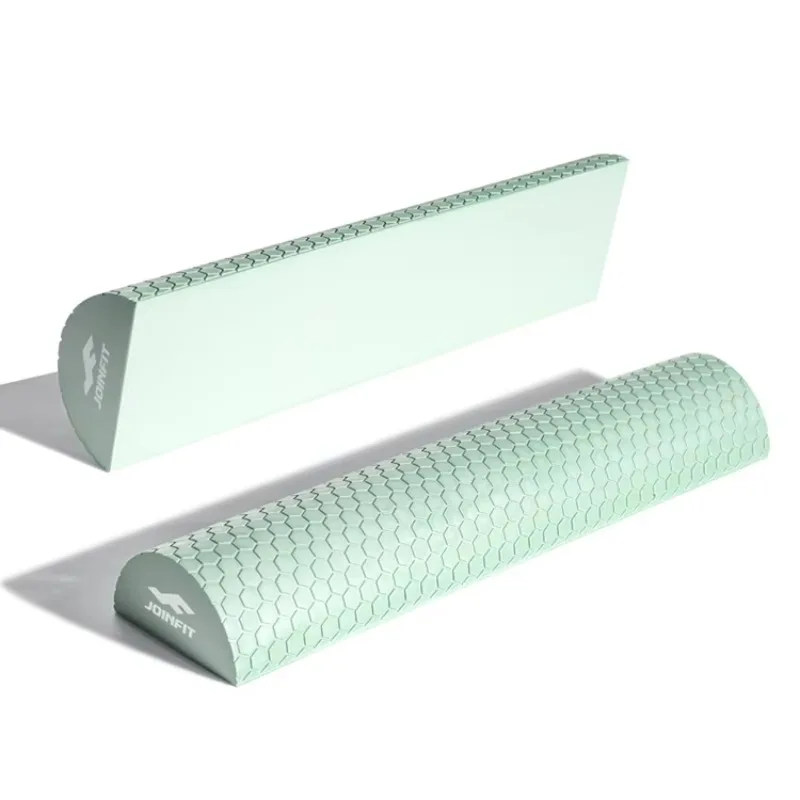 YTYINHigh Density Athletic Massager Back Stretching Yoga Pilates EVA Half Foam Roller 90cm