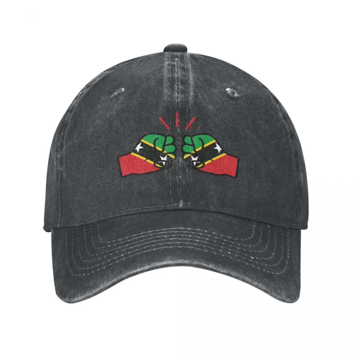 We Run Tings St. Kitts & Nevis Cowboy Hat Anime Thermal Visor Men Caps Women's