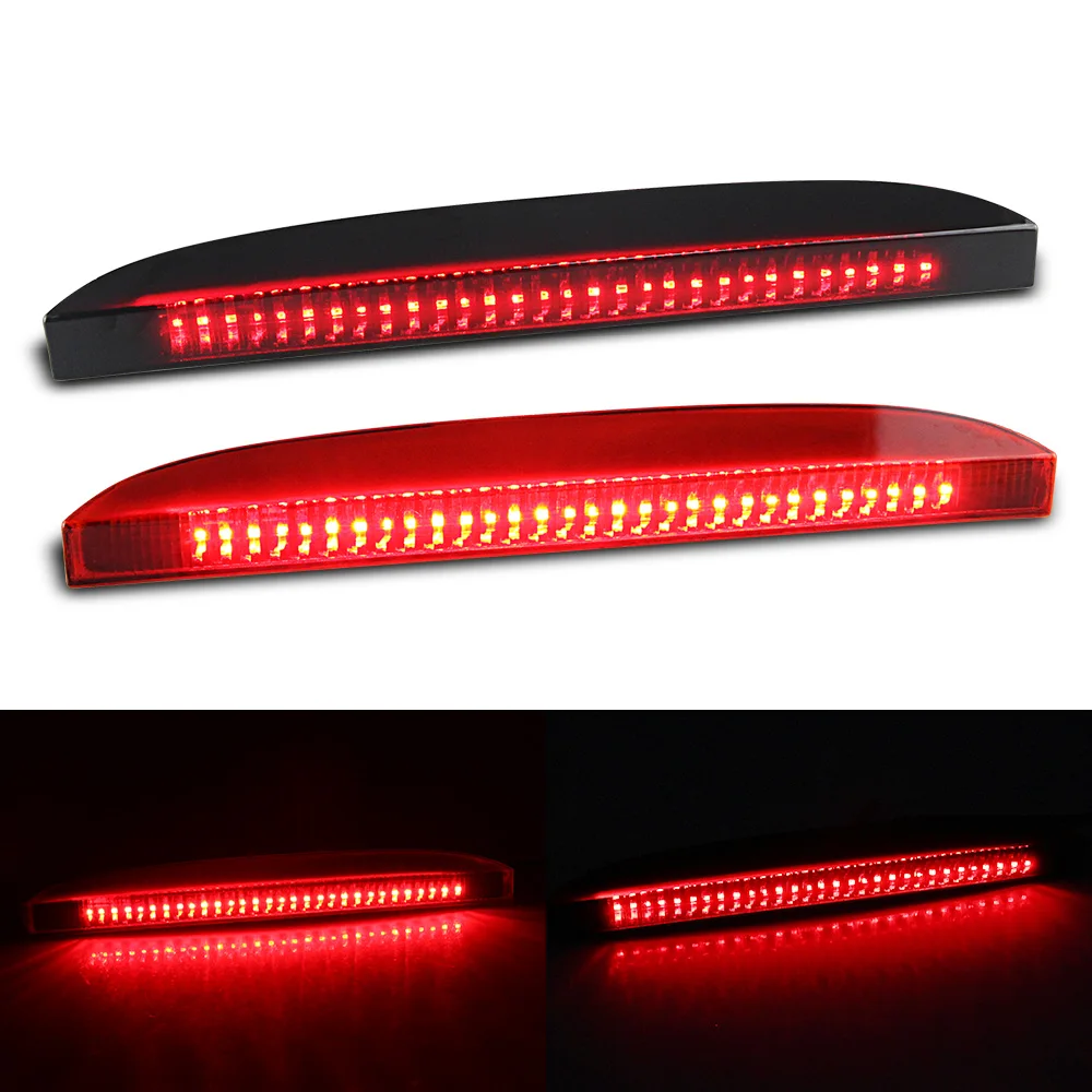 

Car Red Third 3rd Brake Light Centre High Mount Auto Stop Lamp Smoked Lens for Renault Clio II 98-05 MK III Hatchback/Box 05-UP