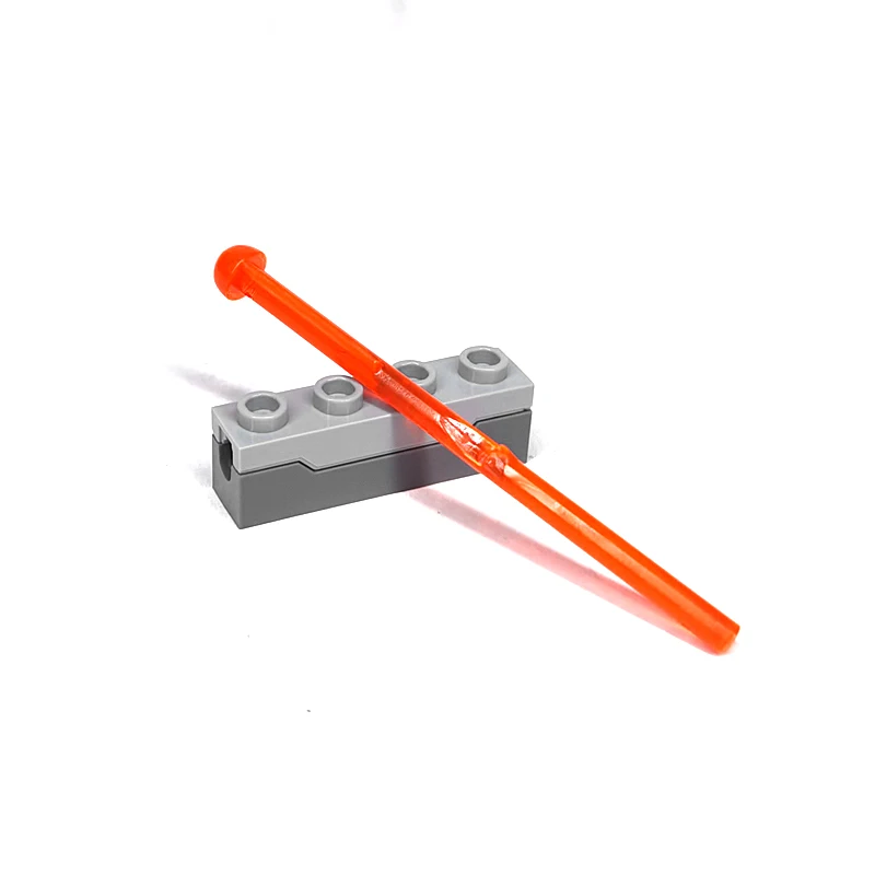 DIY Transmitter Launcher 1x4 Spring Shooter 15301 Building Blocks Spear Arrow,Bar 8L with Round End 15303(Shooter Dart)