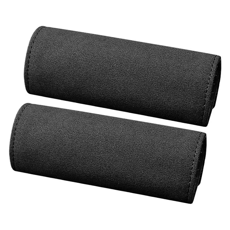 

Крышка дверной ручки, украшение автомобиля, 1 пара, мягкая защита внутренней дверной ручки автомобиля, клейкое крепление, нескользящая ручка для двери автомобиля