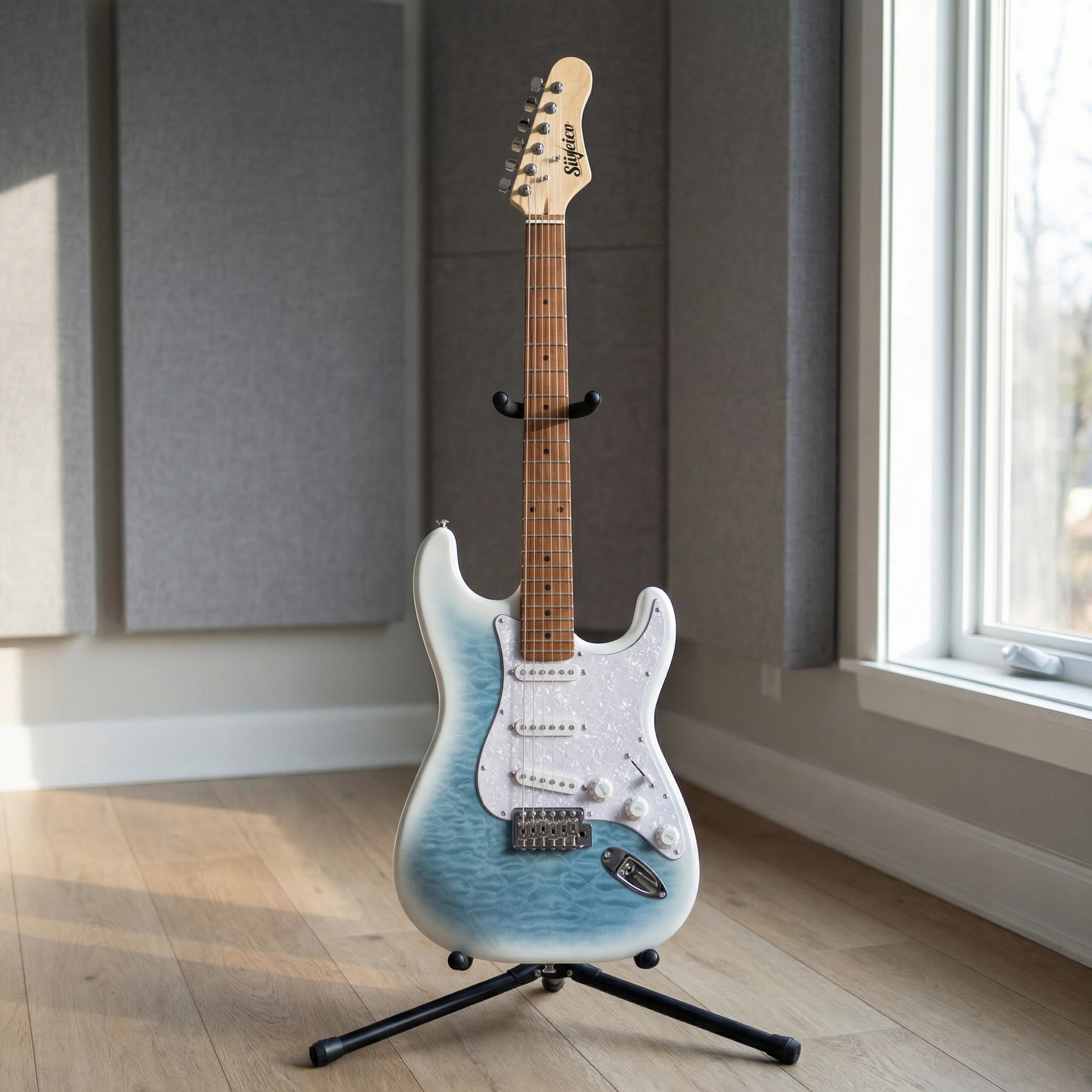 SIUEICOlectric Guitar Kit with Amp, Cable, Strap & Picks