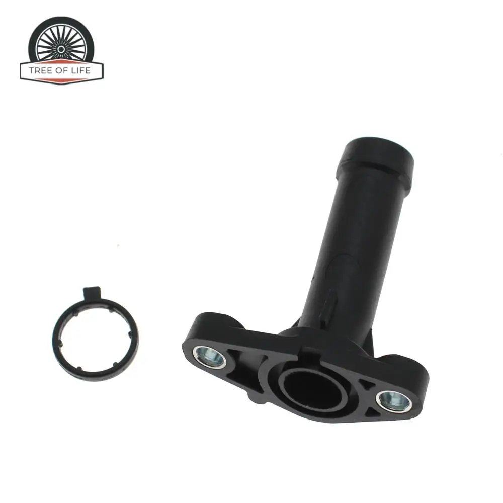 95510623100ฐานพอร์ชคาเยนน์3.6L 2008-2018 Skoda ท่อต่อหน้าแปลน3.6L น้ำหล่อเย็นเครื่องยนต์2008 2015ชั้นเยี่ยม