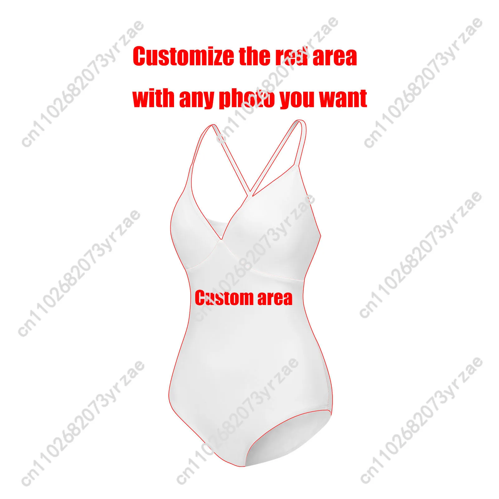 Saw V-neck Halter Back Swimsuit Womens Bathing Suits Personalized Pool Party Swimwear Fashion Sexy Bikini Custom Bathing Suits