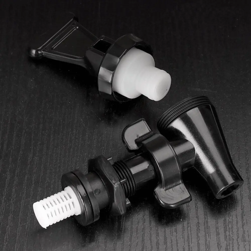Upgraded Beer Barrel Faucet Tap Black Detachable Water Dispenser Faucet Tap Plastic Durable Milk Tea Bucket Faucet