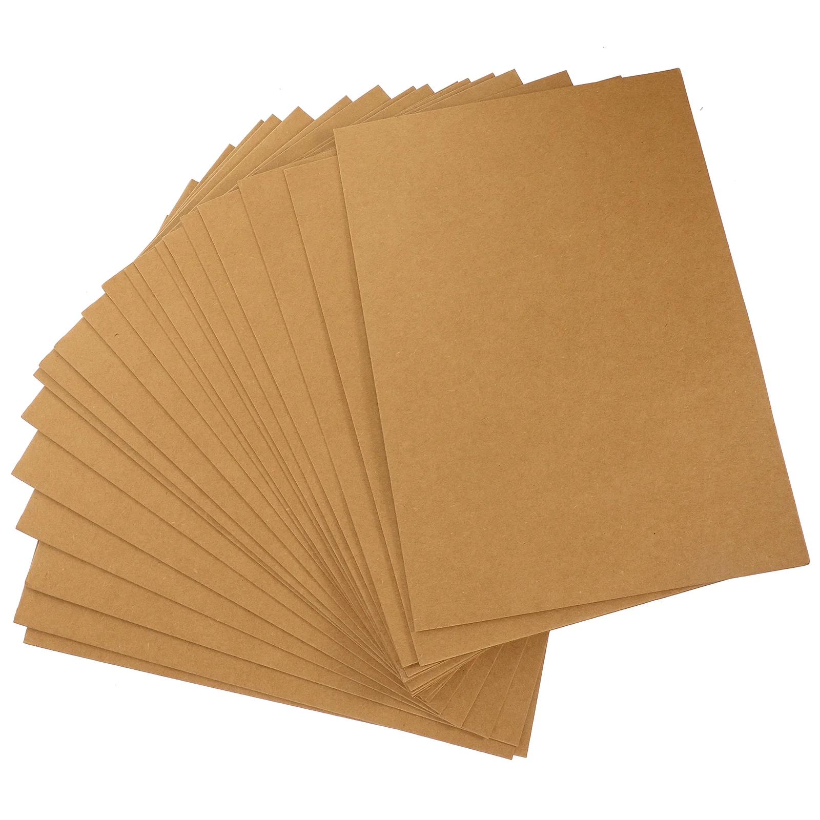 

20Pcs Kraft Paper File Folder Wear Resistant Office Document Organizer Presentation Paper File Folder for Study Business