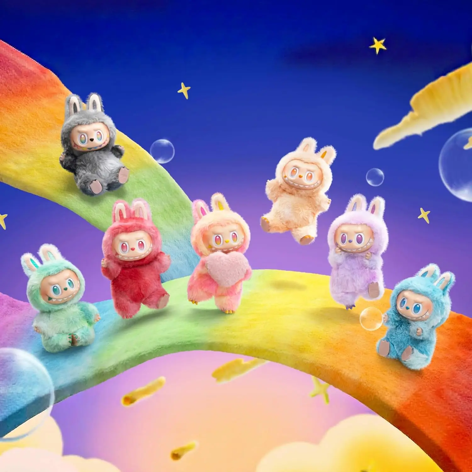 POP MART Labubu Doll The Monsters Big Into Energy Series Blind Box Random Vinyl Pendant Collectible Plush Toy Figure Gift view 2