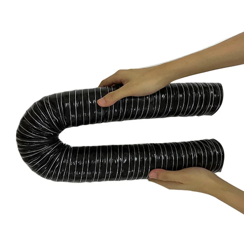 Tubo de entrada de aire Universal para capó de coche, manguera Flexible resistente al calor y a la temperatura, 50cm, 102/115/127/133/140/152mm