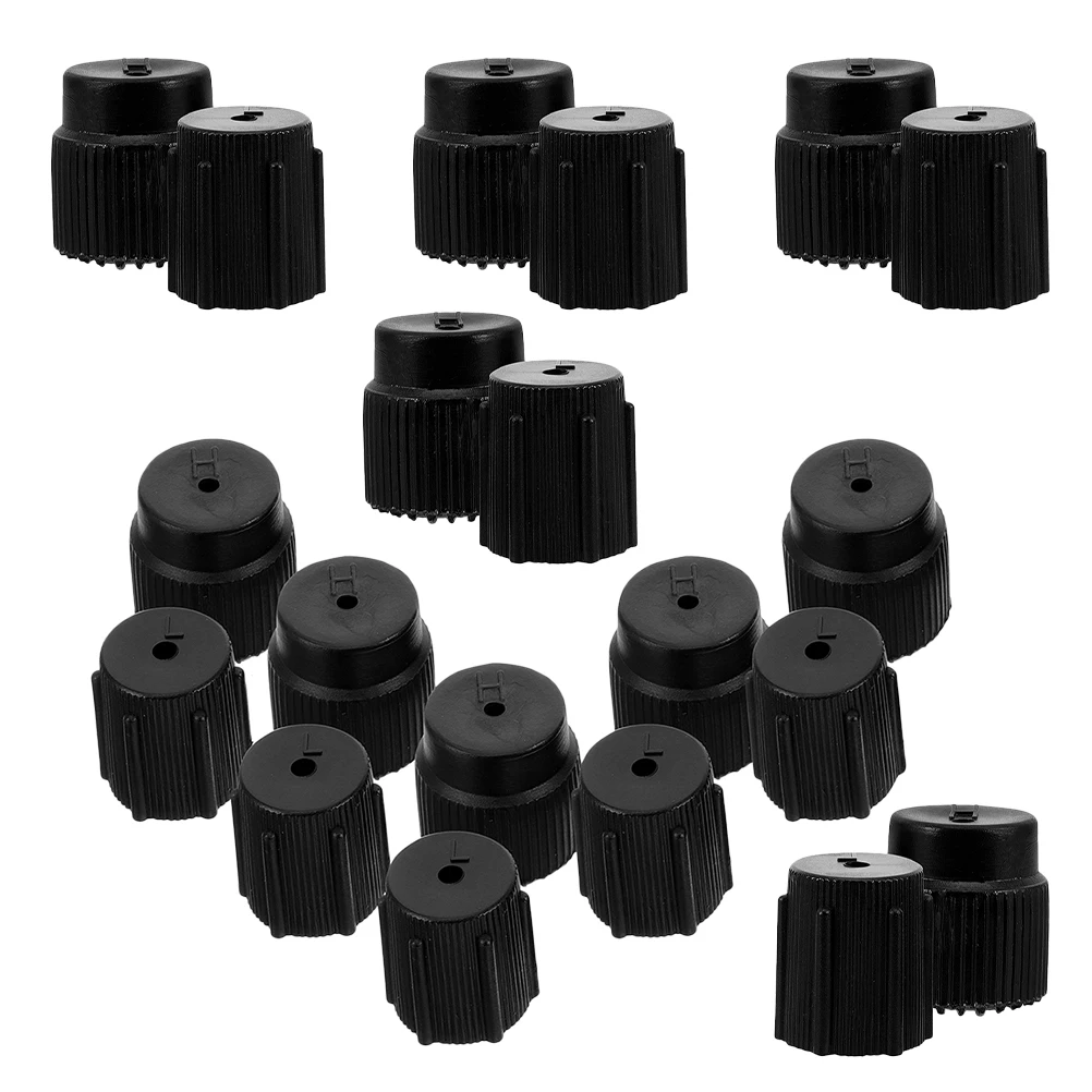 

20pcs Air Conditioner Repair Set High Low Pressure Caps Fit Car Parts Valve Service Tools Conditioning Accessories