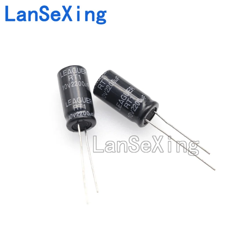 Capacitor eletrolítico 10v 220uf, volume 5x7mm 5x11mm 220uf