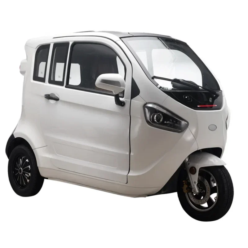 2021 New Design Enclosed Body Electric Tricycle China 5 Doors Electric Tricycle