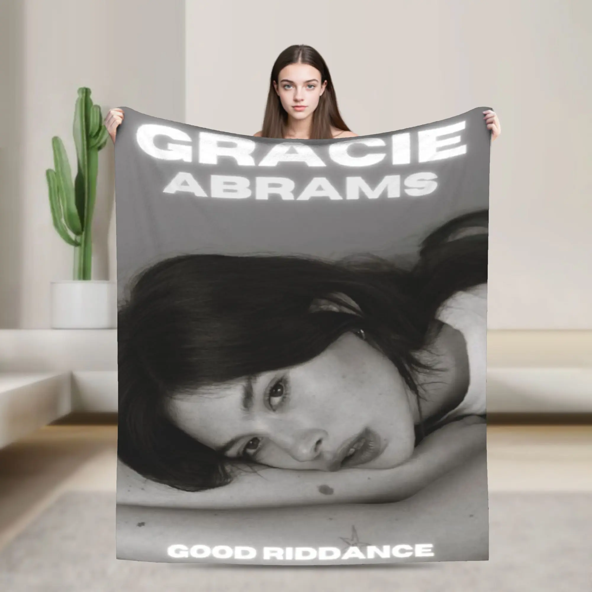 

Одеяла Good riddance Gracie Abrams, многофункциональные супер мягкие одеяла с флисовым принтом для дивана, дорожное покрывало