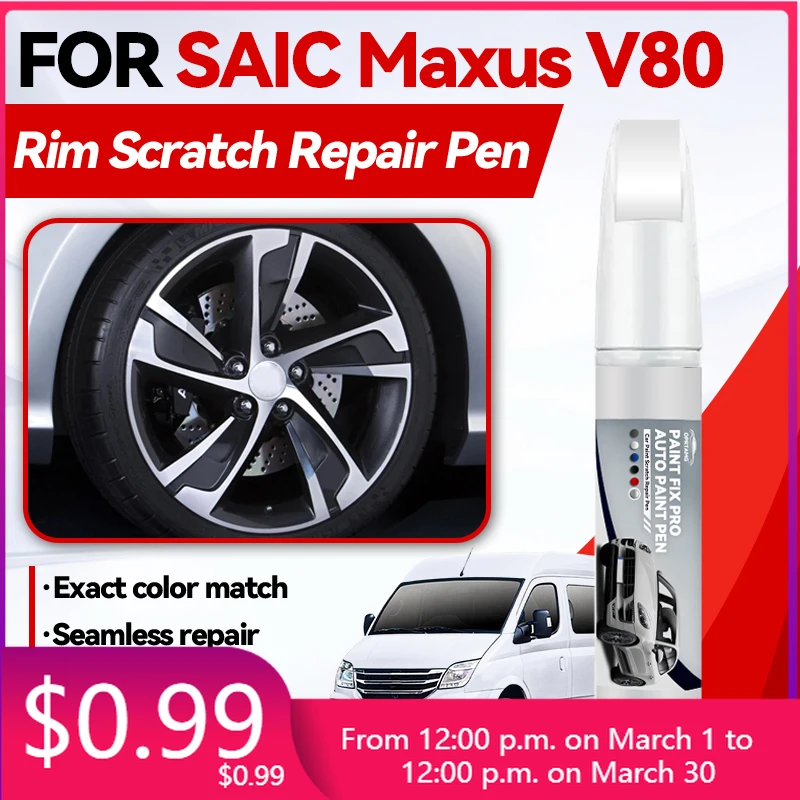 

Ручка-корректор для ремонта лакокрасочного покрытия автомобиля, средство для удаления царапин, аксессуары для авто DIY, для SAIC MAXUS V80 2011-2025, черный/белый