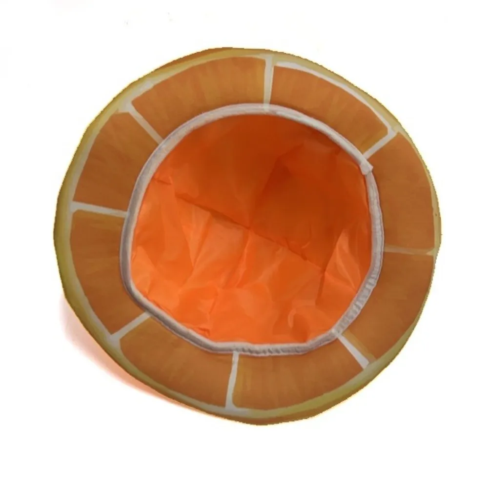 

Party Supplies Creative Orange Hat Comfortable Soft Orange Headgear Lightweight Unisex Funny Fruit Cap Role Playing