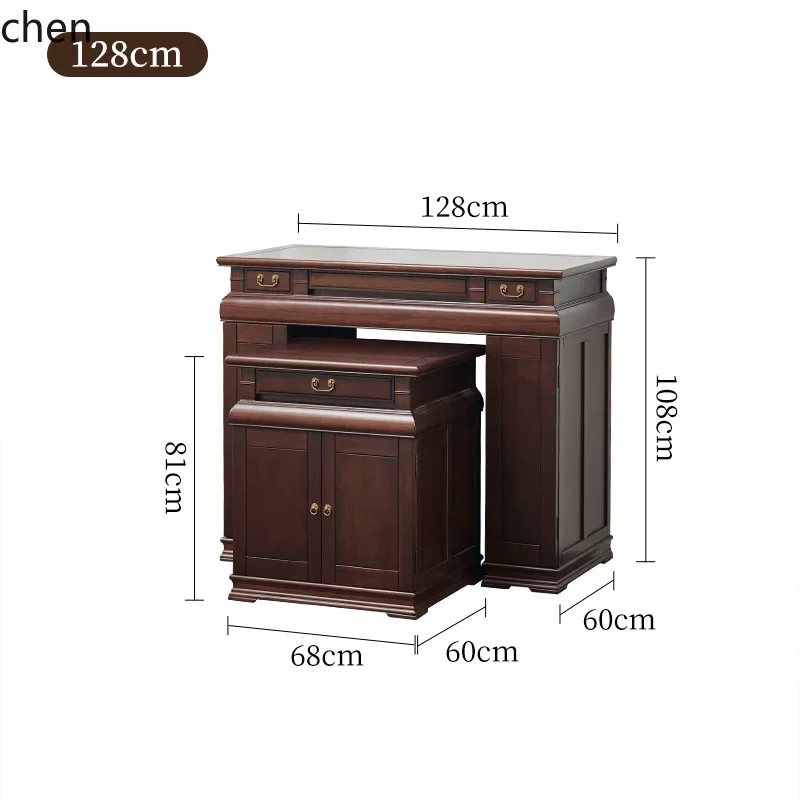 r5.21 Middle Hall Incense Table Buddha Table Simple Solid Wood Buddha Shrine Modern Household Offering Table