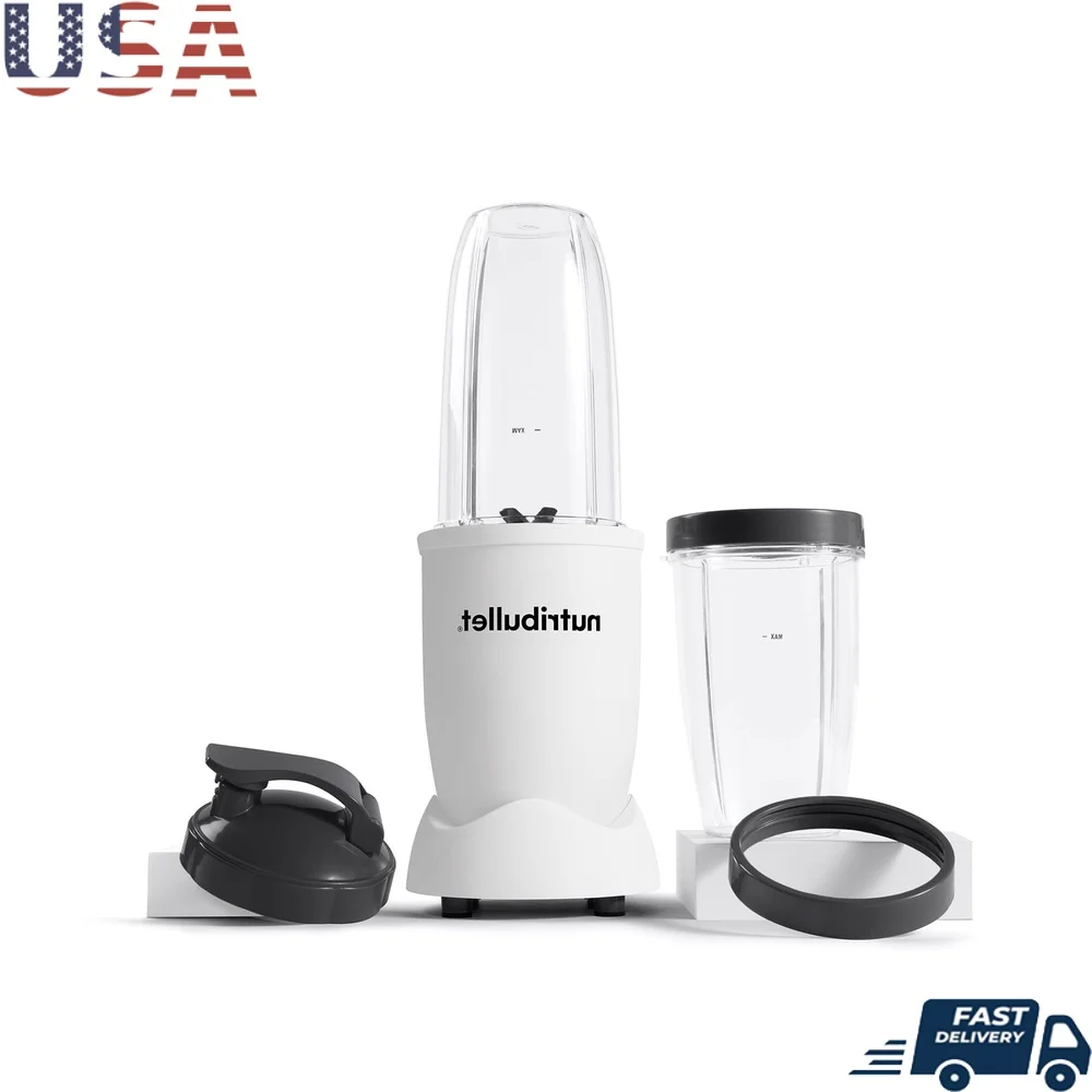 

900W Personal Blender 9-Piece Set Compact Smoothie Maker Nutrient Extraction Easy to Use Perfect Seeds Kale Nuts