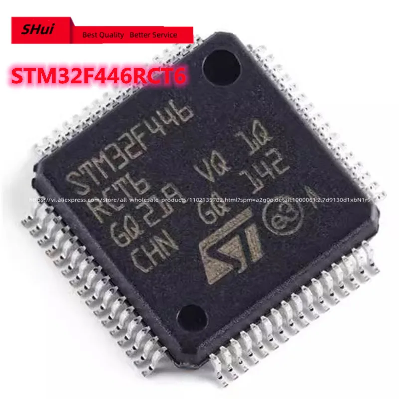 5pcs Single Chip Microcomputer Chip STM32F413VGT6 STM32F446RCT6 STM32F446RET6 STM32F722RET6