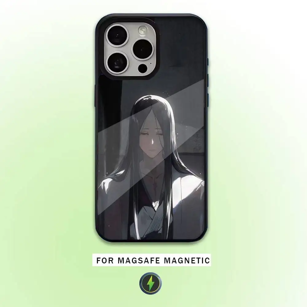 เคสโทรศัพท์เร็ตสึ บี-บลีชส์ อุโนฮะ สำหรับ iPhone17,16,15,14,13,12,11 Plus,Pro Max แบบแม่เหล็ก รองรับการชาร์จไร้สาย Magsafe