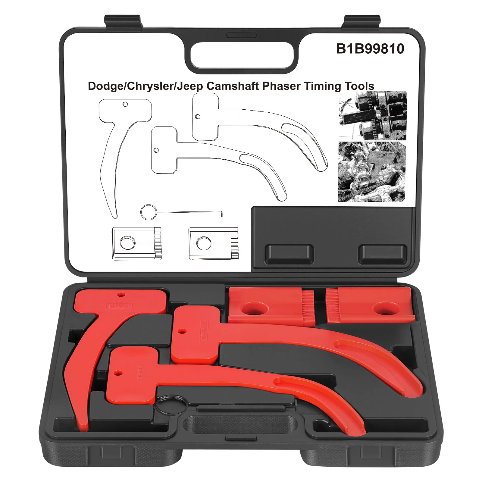 3.6 Pentastar Timing Tool Kit Cam Phaser Locking Tool Chrysler 3.6 Timing Tool Kit Fits Dodge Ram Jeep Grand Cherokee Wrangler