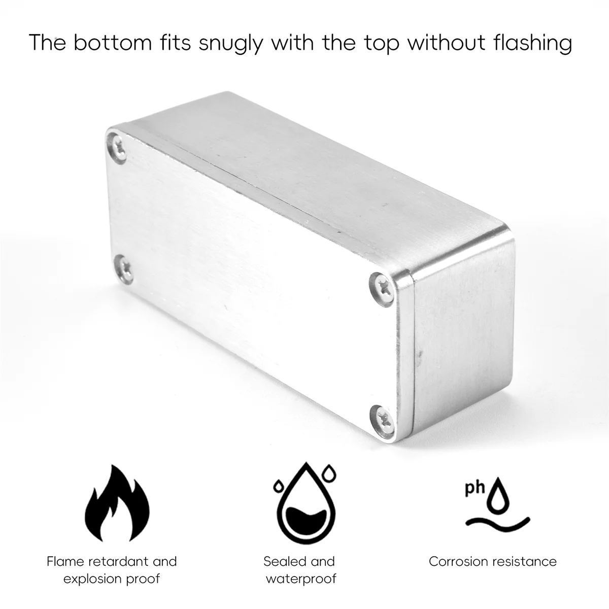 

Better Quality 1 Pcs Aluminum Stomp Box Effects 1590A Style Pedal Enclosure FOR Guitar