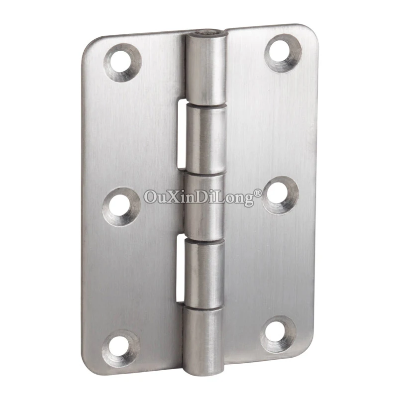 10PCS 304 Stainless Steel Industrial Equipment Machine Hinge Distribution Box Folding Hinge Switch Electric Cabinet Door Hinge