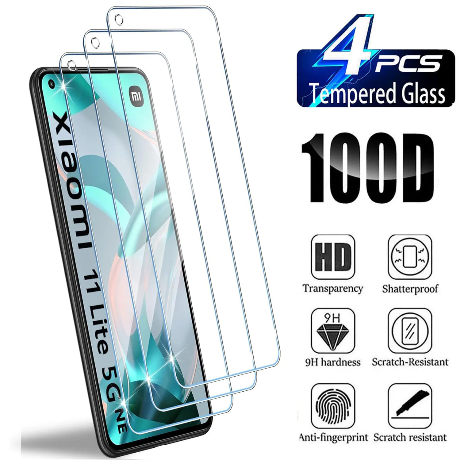 

For Xiaomi 11 Lite 5G NE HD Screen Protector Glass Film