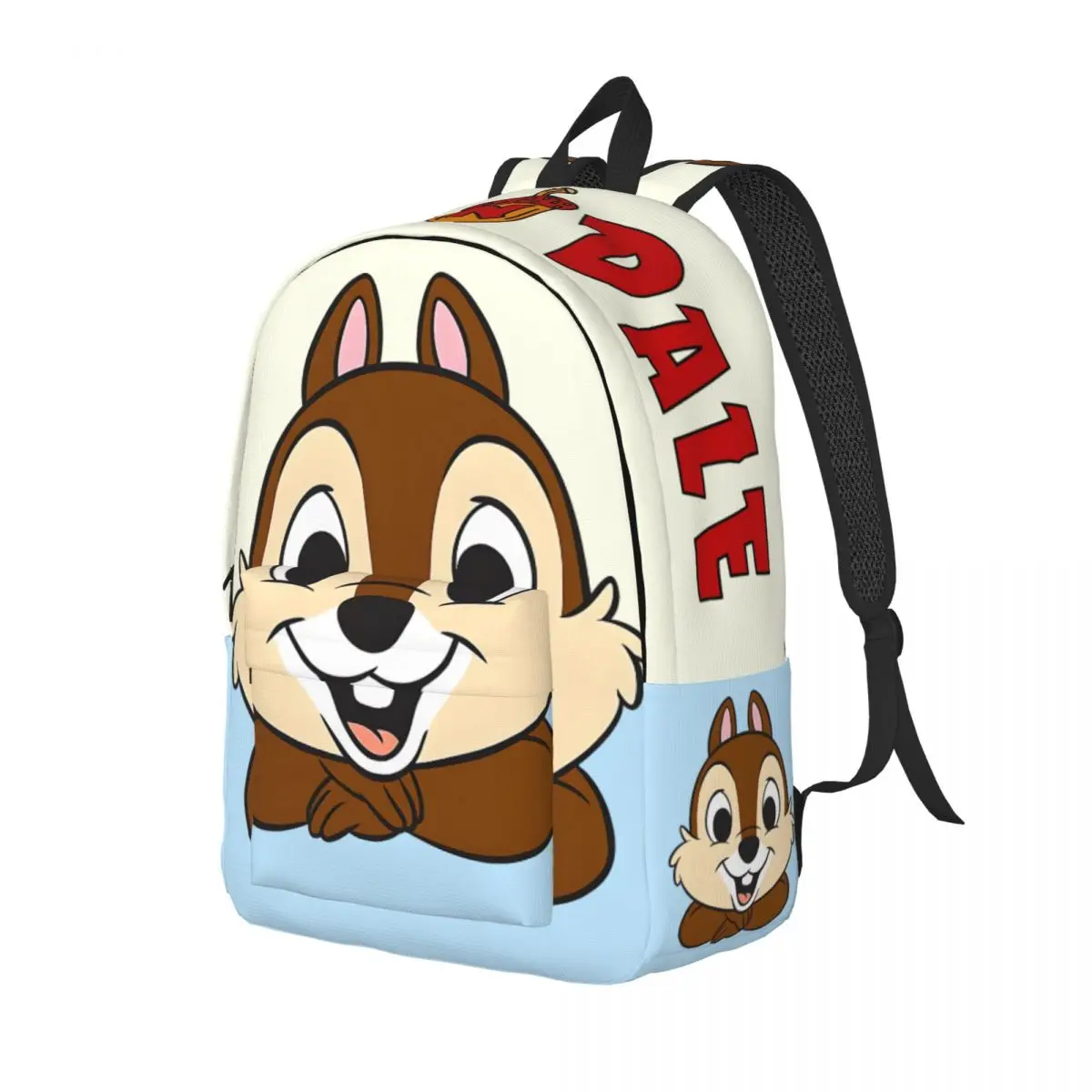 Gift Chip Single Metal Large Capacity Knapsack Disney Chip 'n' Dale Lightweight Preschool Schoolbag Journey