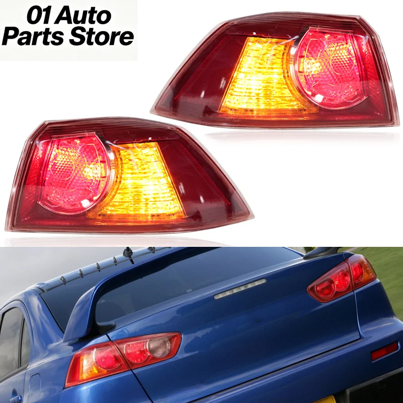 Tail Light For Mitsubishi Lancer-EX EVO 10 2008 2009 2010 2011 2012 2013 Turn Signal Light Rear Brake Lamp Turn Signal Assembly