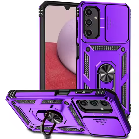 Ring Holder Case For Samsung Galaxy A12 M13 14 21S 22 23 24 32 33 52 53 54 72 73 A03 CORE Airbags Shockproof Shell Armor Cover