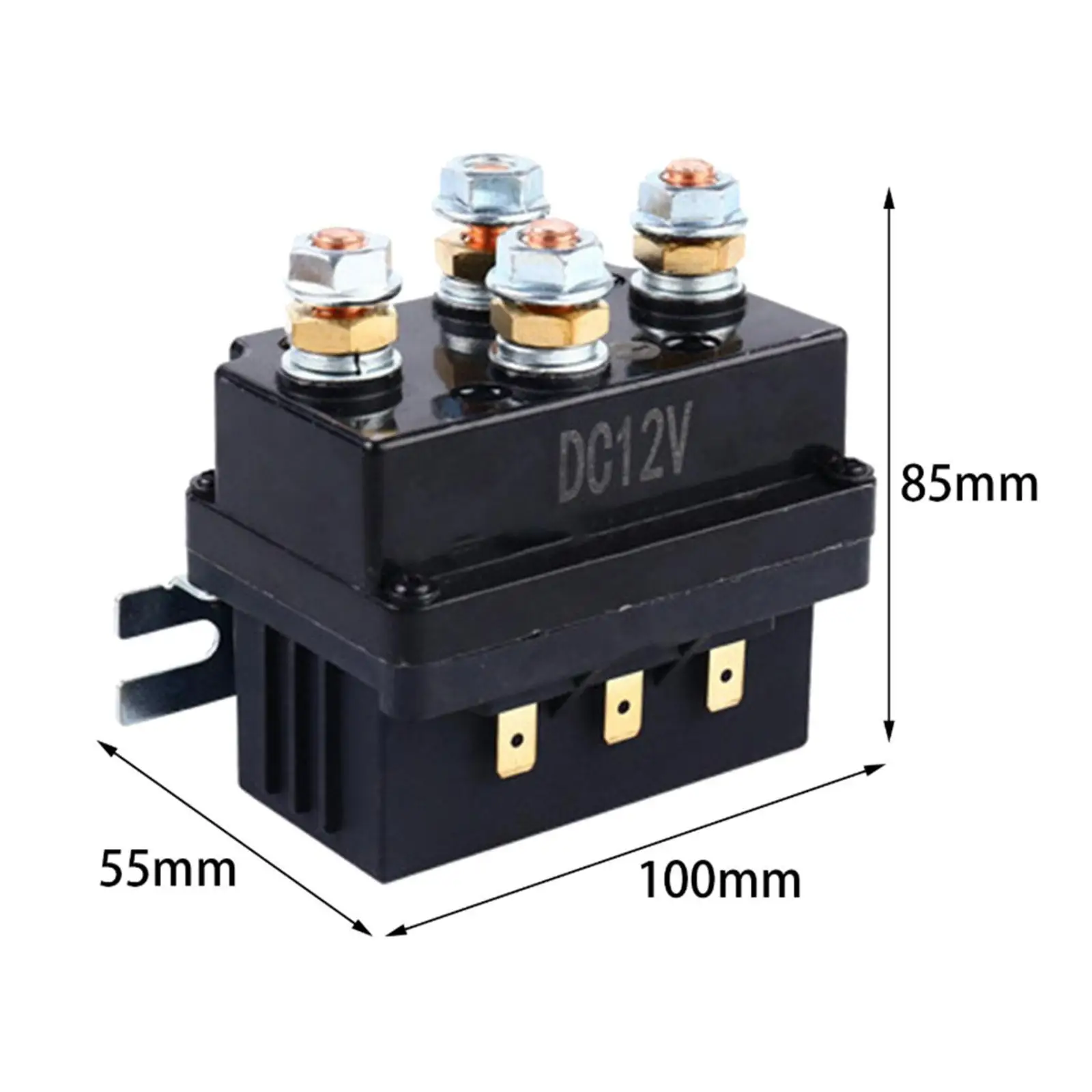 12 فولت 250A ATV ونش الملف اللولبي التتابع المقاولين مجموعة 164 قدم أجزاء إصلاح المدى عن بعد