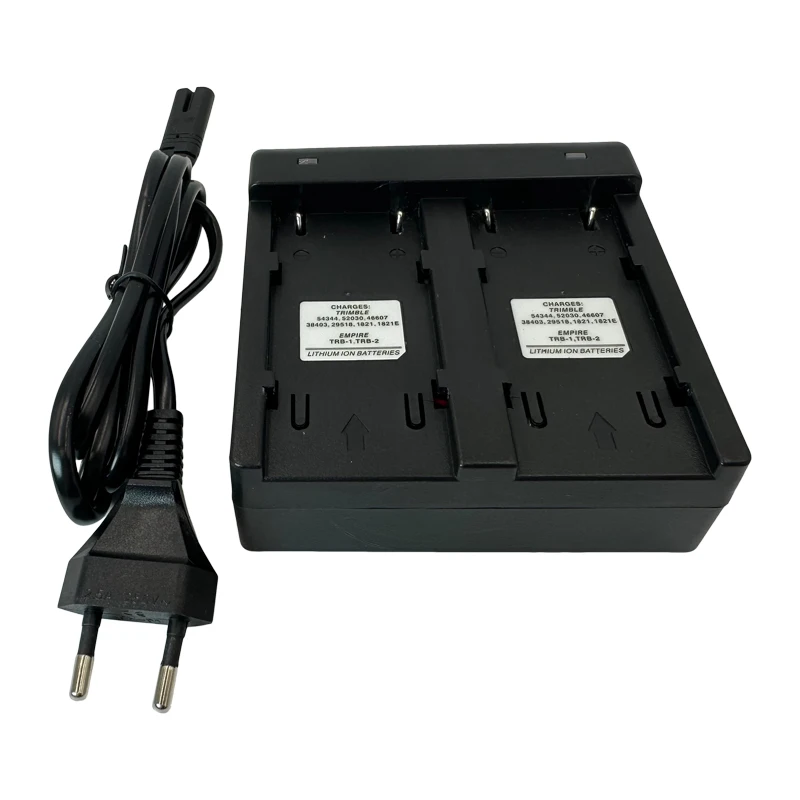 BC-30D Dual Charger for TOP BT-62Q, BT-65Q, BT-66Q Batteries For Trimble 54344,52030,46607,38403,29518,1821,1821E batteries