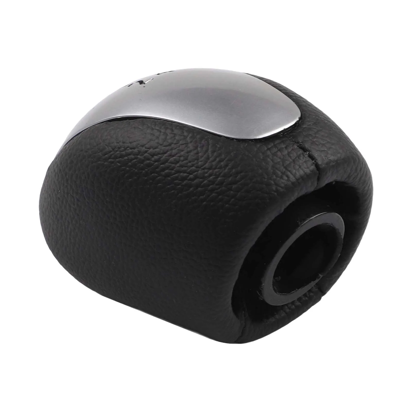 

Car Interior Upgrade Leather Shift Knob Accessory BLACK Comfortable Driving Experience Elegant Appearance For 2007-2015 Models