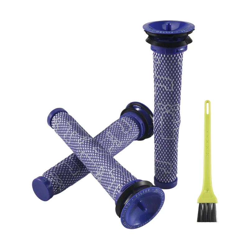 N98R 3 Pack Pre Filters For Dyson DC58, DC59, V6, V7, V8. Replacements Part 3 Filters Kit For Dyson Filter Replacements