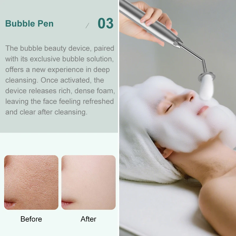 VLVEE 3-in-1 Bubble Cleanser Facial Device