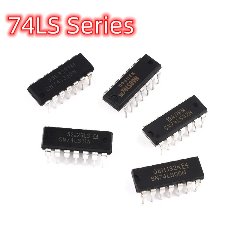 5pcs SN74LS21 27 28 30 32 33 42 47 48 51 54 55 73 74 76 83 85 86 N-chip DIP-14 direct insertion