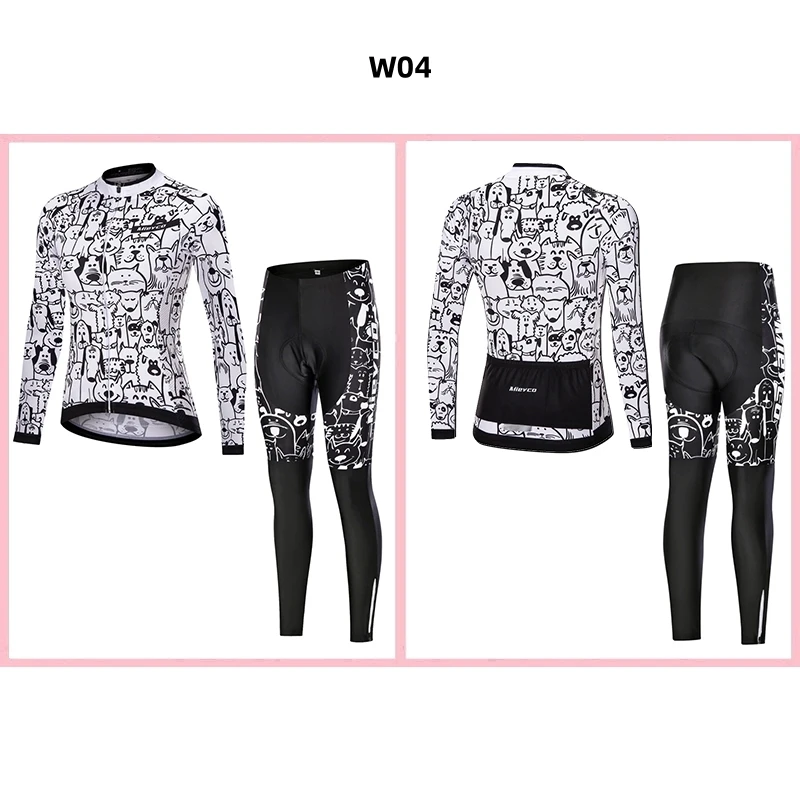 Frauen Radfahren Jersey Langarm Mtb Fahrrad Kleidung Fahrrad Radfahren Radfahren Set Quick Dry Ciclismo Ropa Bisiklet Kleidung Pro Anzug – Detail 18