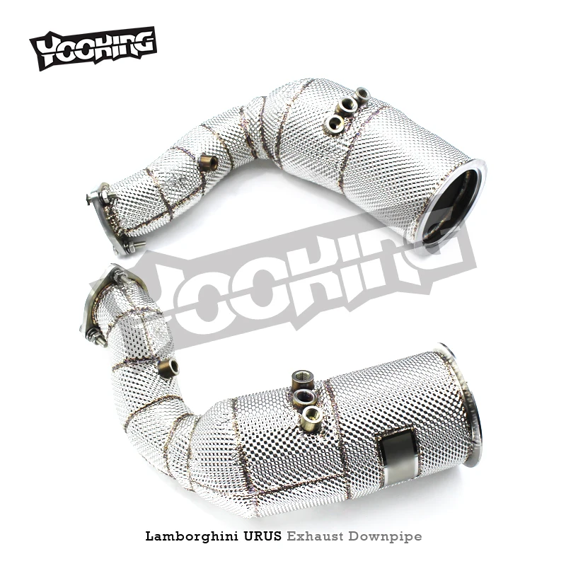 أنبوب Yooking النازل مع OPF GPF لـ Lamborghini URUS 4.0 (2018+) Racing SS304 أنبوب تدفق مجاني للضبط الرياضي