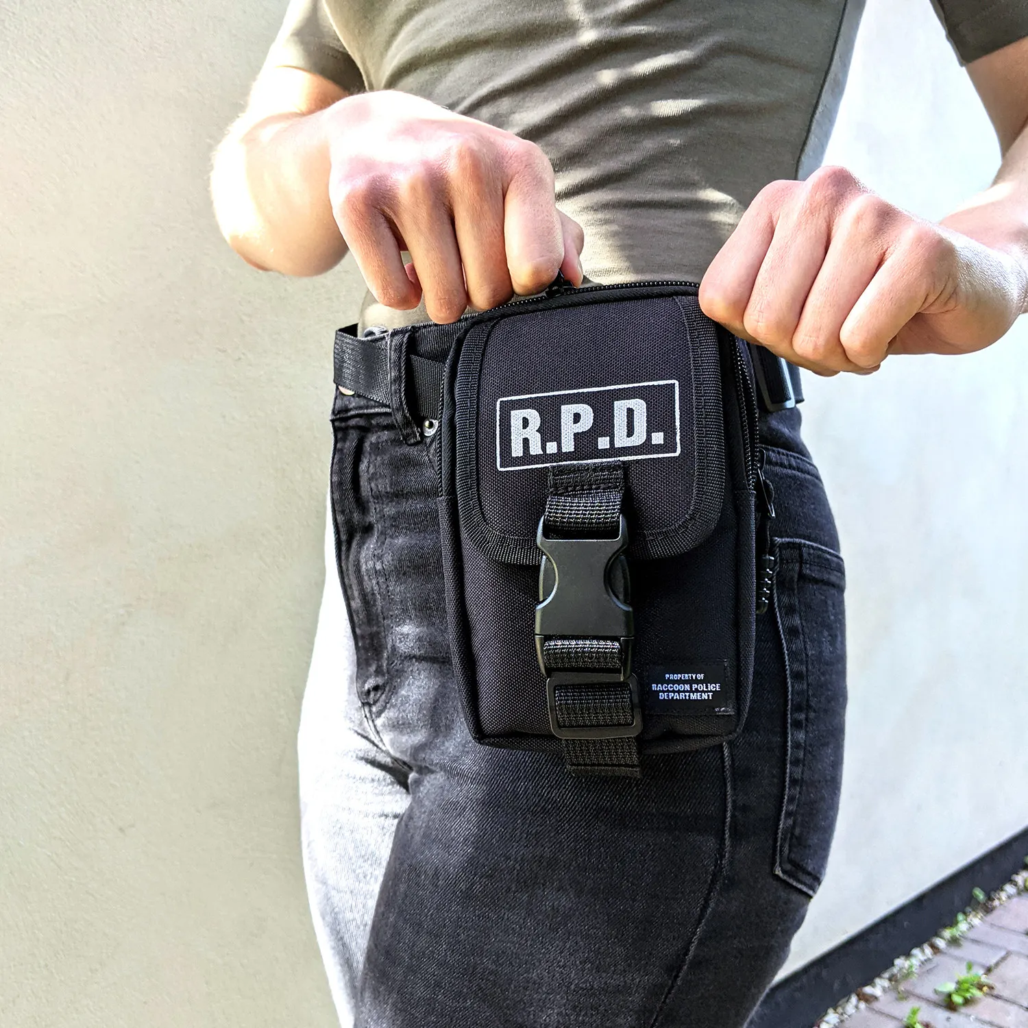 INSERT COIN RPD Police Belt Bag - Licensed Capcom Game Collectible Pouch