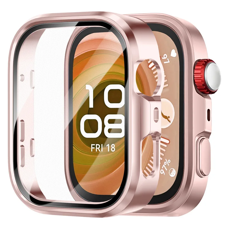 Case for Huawei Watch Fit 4/4 Pro Screen Protector Case All-Around Protective Bumper Cover for Huawei Fit4 3/Fit 4 Pro Accessory