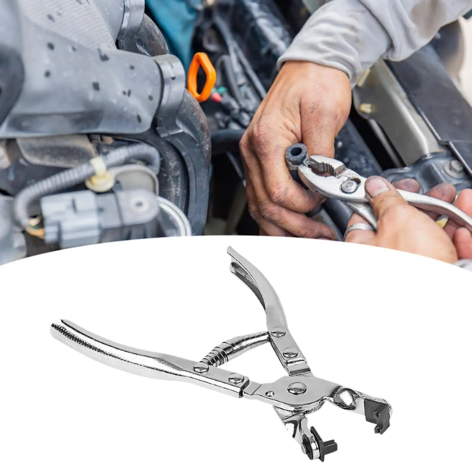 

Generic Hose Clamp Pliers Versatile Clamping Repair Compact Cars Accessories