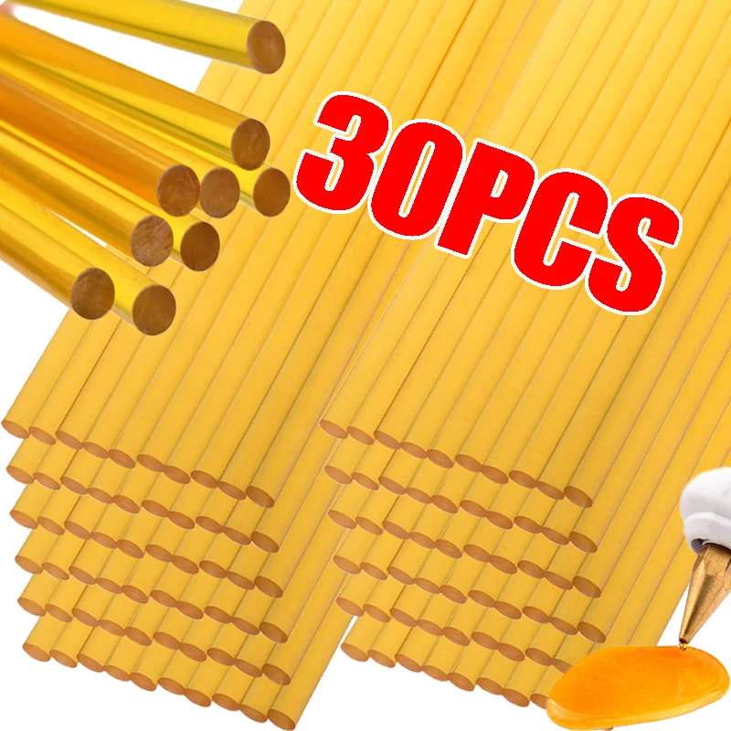 

30/1PCS Car Hot Melt Glue Sticks Car Body Dent Paintless Removal Repair Strips Kits Household DIY Craft Strong Adhesive Glue