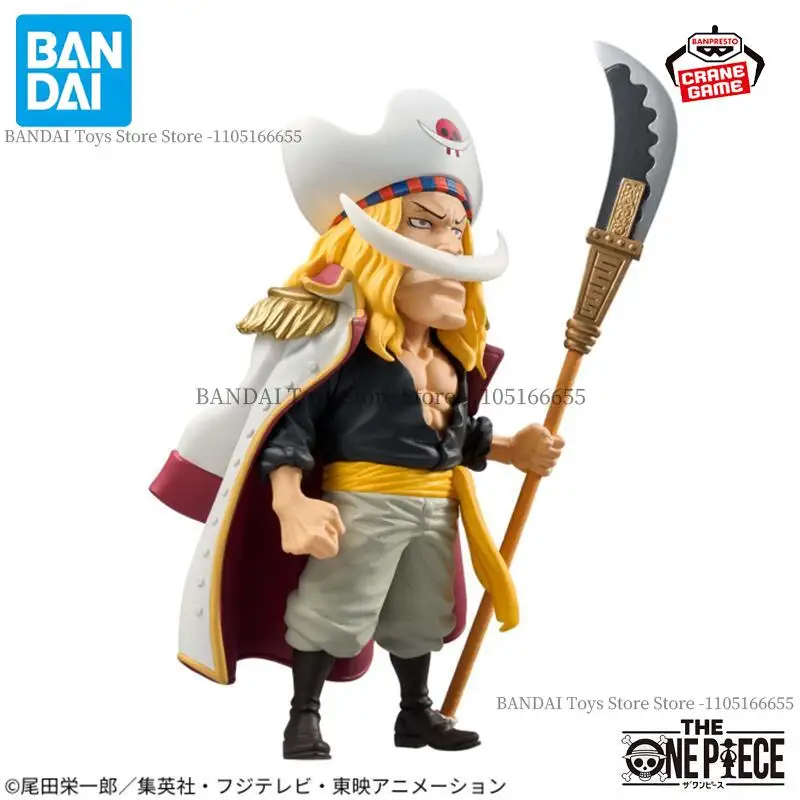 

Bandai Original Banpresto ONE PIECE WCF Edward Newgate Whitebeard Action Figures Anime Figuras Cartoon Dolls Models Statues Toys