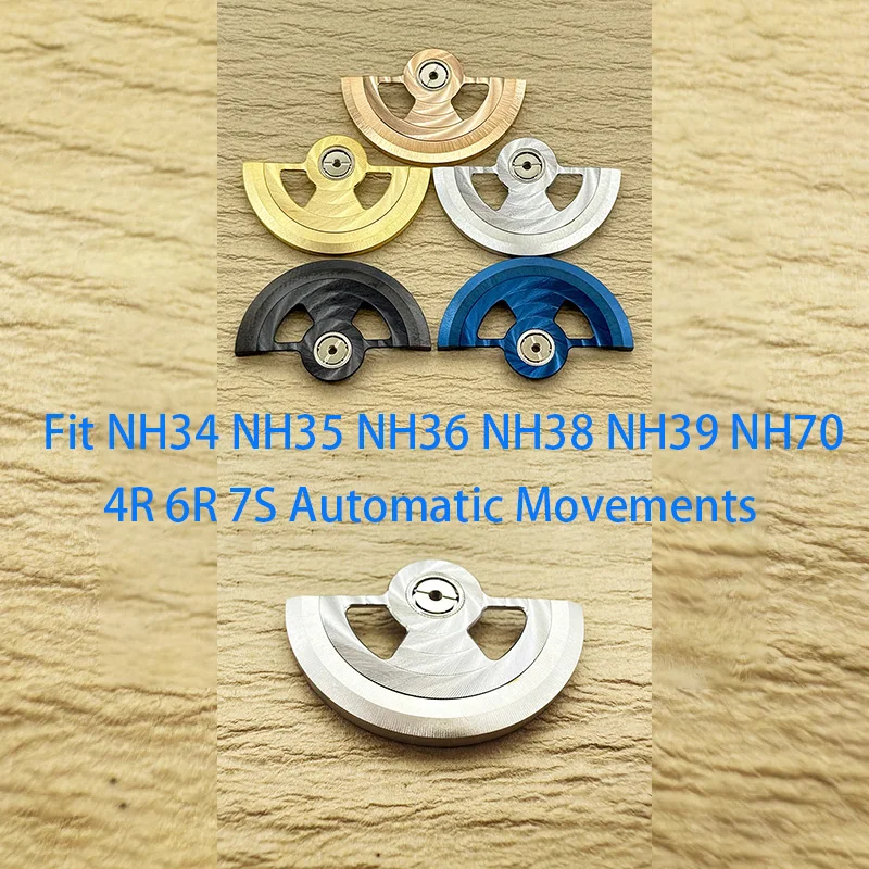 

NH36 NH35 Watch Movements Oscillating Weight Rotors Fits NH34 NH39 NH36 NH38 4R35 4R36 6R 7S Movements Replace Compatible Parts