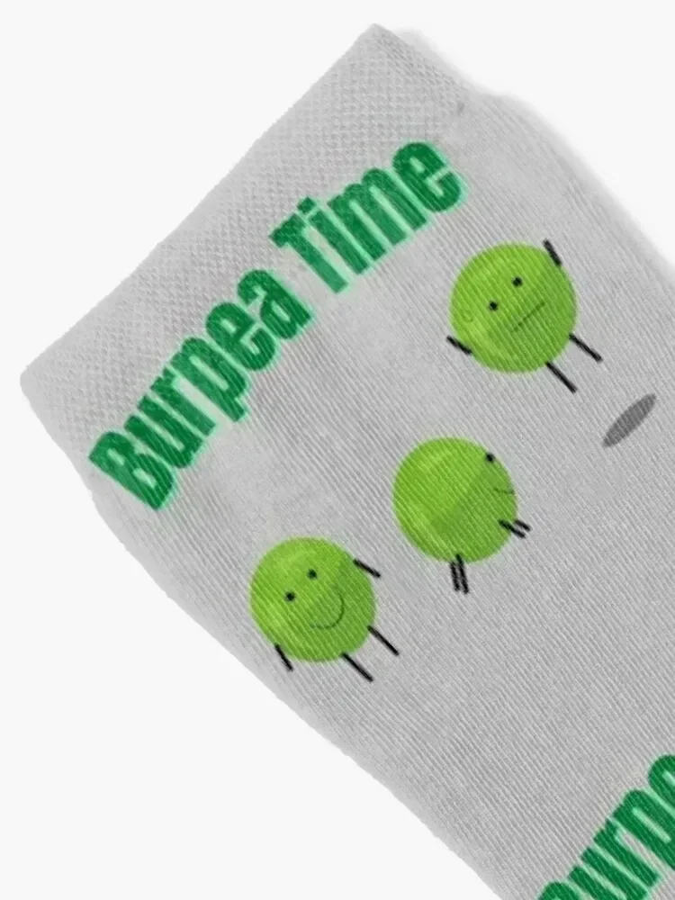Burpea Time Funny Burpee Pun Design Socks kids fashionable Crossfit Christmas Women's Socks Men's