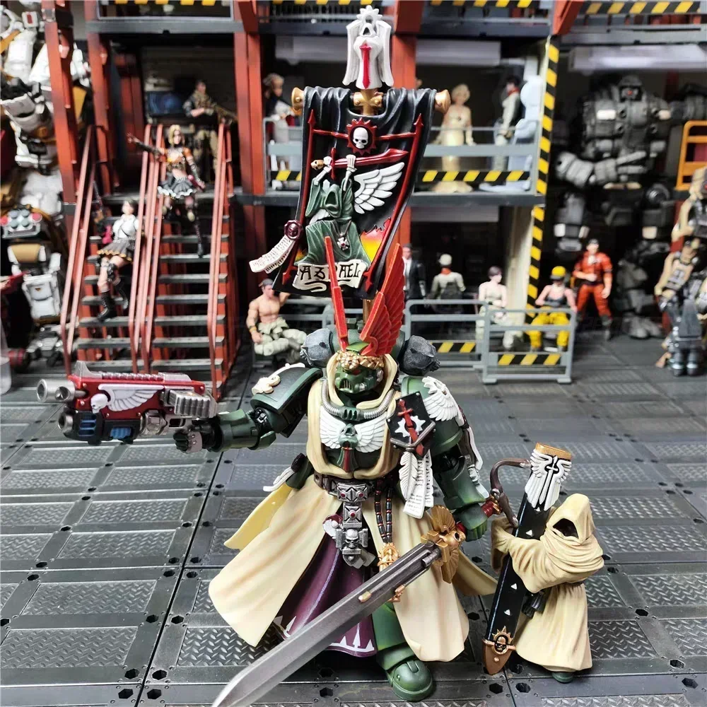 【MT】JOYTOY 1/18 عمل الشكل Warhammer 40K Dark Angels Master Azrael أنيمي اللعب هدية الكريسماس