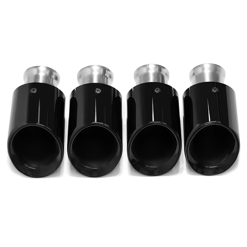 

SYPES Car Exhaust Tips For 2011-2014 Porsche Cayenne 958-1 4s GTS 304 Stainless Steel Single Muffler Tip