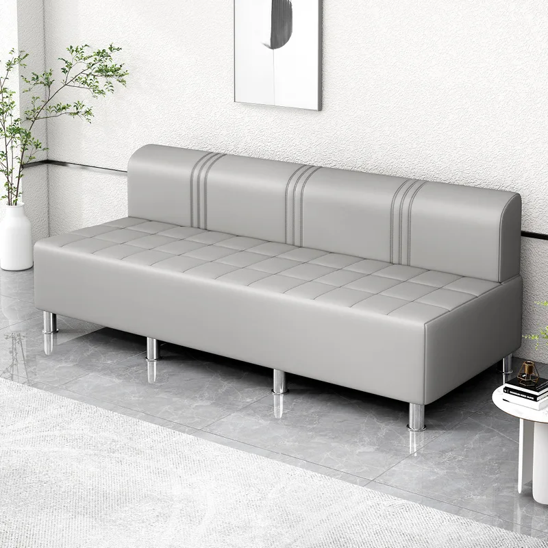 Barber shop bench salon waiting for office sofa chair to provide customers with hair salon furniture