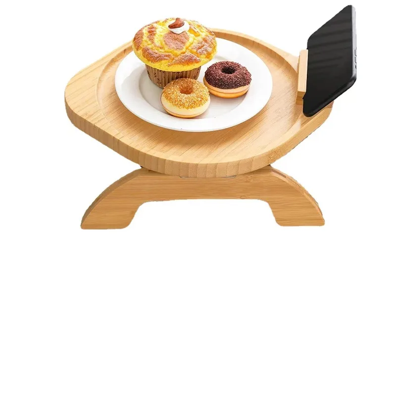 

Solid bamboo sofa armrest tray sofa armrest bamboo tray table