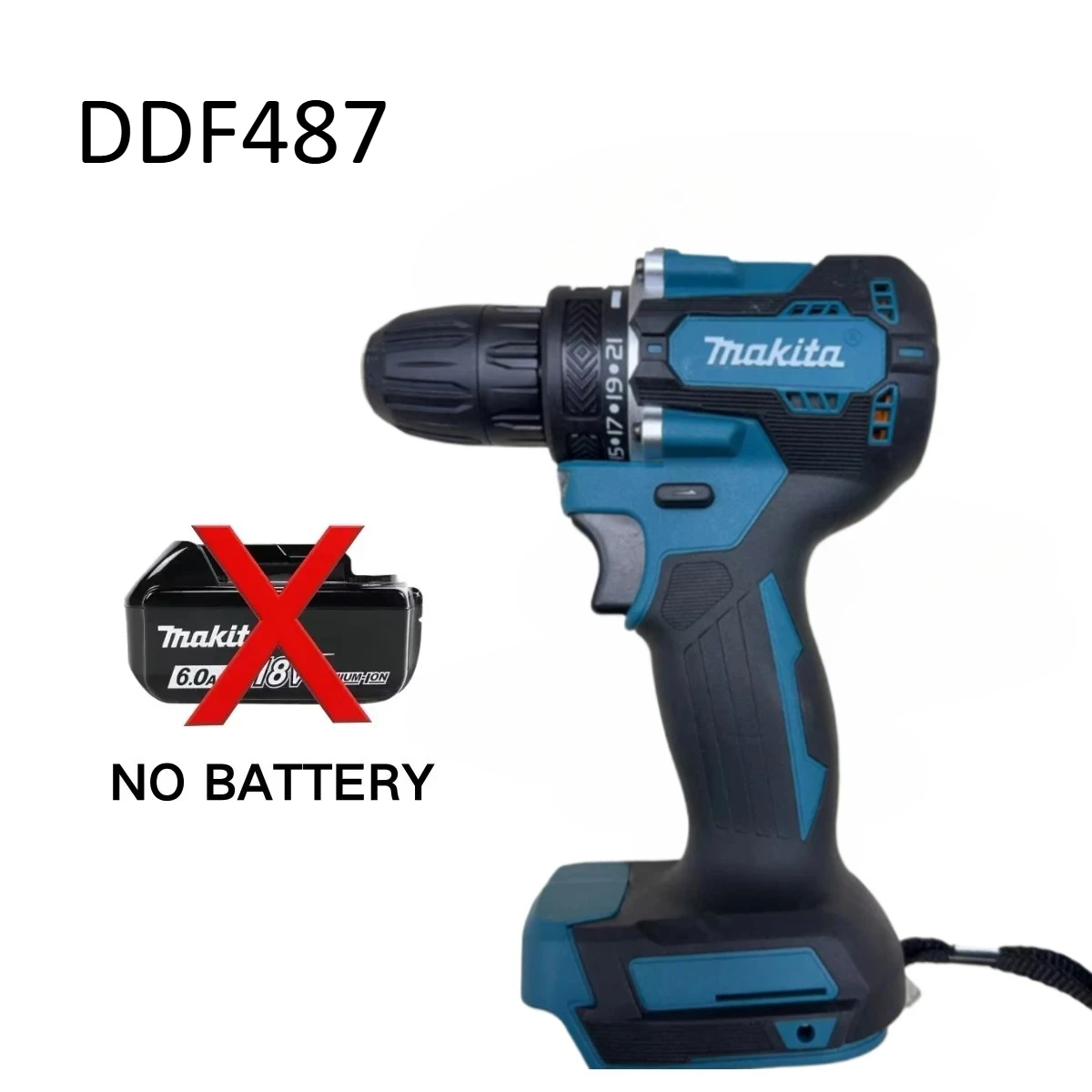 Makita gereedschapset Borstelloze elektrische slagboormachine, haakse slijper, elektrische cirkelzaag combikits